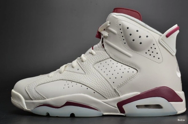 Jordan 6 Maroon 384664-116 Air Retro white 0703